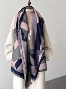 FADZOYLE 1 Chiếc Khăn Quàng Cổ Nữ 185*65CM Khăn Choàng Cashmere Màu Dài Khăn Choàng Tua Rua In Hoa Văn Giữ Ấm Mềm Mượt Len Thời Trang Khăn Choàng Lớn Và Khăn Quấn Cho Mùa Thu Đông Cuộc Sống Hàng Ngày Váy Dạ Hội Văn Phòng Du Lịch Đám Cưới Và Quà Tặng Mùa Đông - khăn quàng cổ - Xem 18