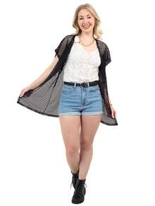 Women Kimonos - màu đen - Xem 2