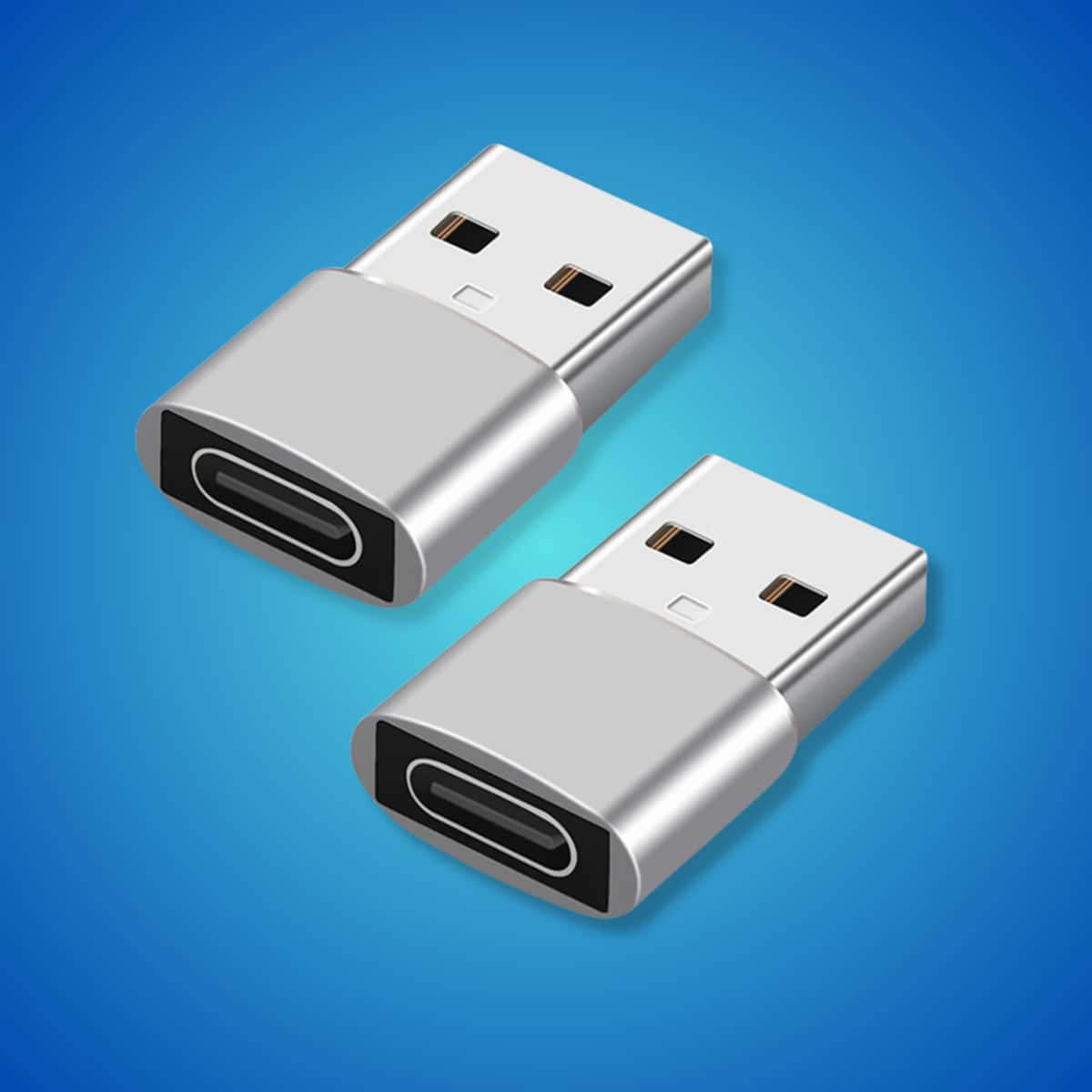 Kit 2 OTG Connector Adapter USB 3.0 Female To USB-C Male - Choose Your ...