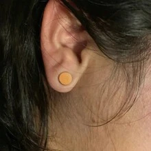 2PCS Hypoallergenic 18G-00g Comfy Dead Stretching Plugs In 0.5mm Increments Saddle Plugs With Rubber Rings 316 Stainless Steel Crazy Ear Gauges Body Piercing Jewelry - Round - View 5