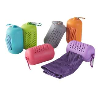 1pc Quick Dry Sports Towel - Ultra Lightweight, Handwash/Machine Washable, Breathable Cooling Towel For Camping & Outdoor Activities