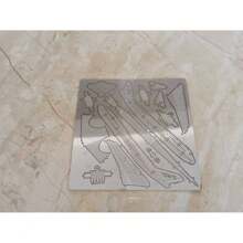 Rompecabezas de metal 3D - Avión de aviación, juguete de rompecabezas de metal 3D - No se necesita pegamento, decoración de escritorio, ¡regalo de Navidad y cumpleaños!