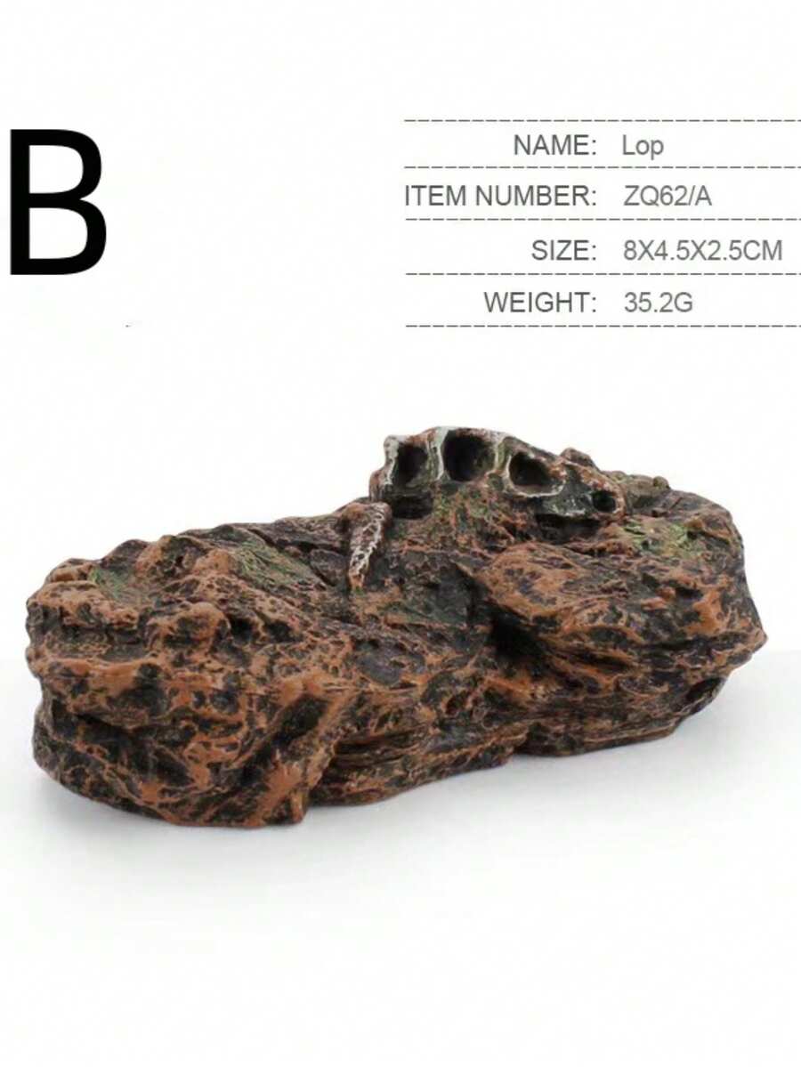 2pcs Artificial Stones, Tree Trunks, Fake Stone Tree Trunk Miniature