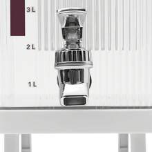 4.5L White Water Juice Drink Dispenser Water Drink Beverage Dispenser Container - Clear - View 10