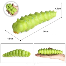 1 pieza Juguete de apretar antiestrés compacto y de moda, juguete de gel suave de TPR creativo, modelos realistas de animales como pez globo, calamar, rana, ratón, oruga, serpiente, adecuado para cumpleaños, Halloween, fiesta de bromas divertidas