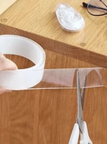 Ultra Strong Transparent Double Sided Adhesive Silicone Tape 3 Meters - Trong sáng - Xem 4