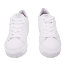 Via Marte White Women's Flatform Casual Platform Sneakers - 白色 - 查看 5