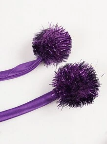 ABLAZE ZAI طقم قبعة ساحرة وكاب من البوليستر، بنمط نجوم بنفسجي، كاب ذو رباط قابل للسحب مناسب لأزياء هالوين للقطط والكلاب قطعة واحدة