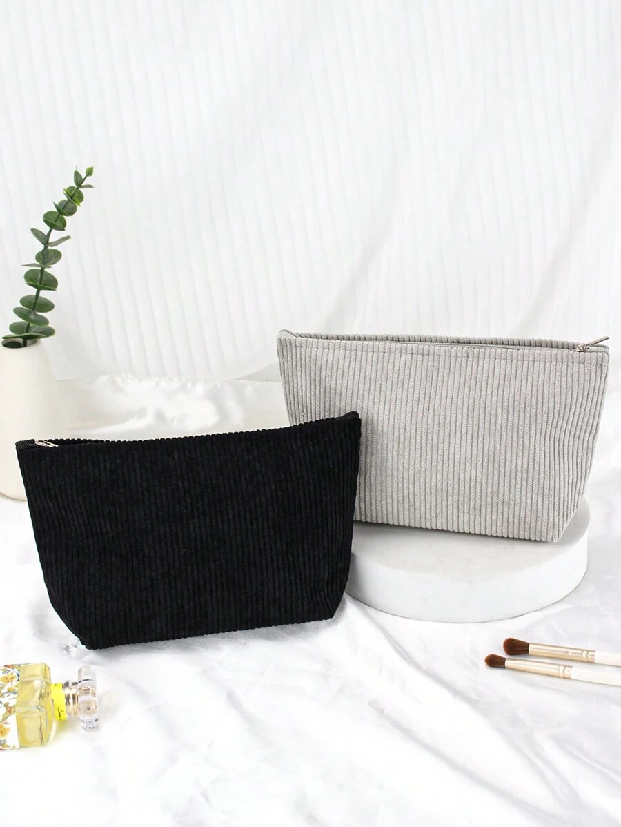 2 chiếc túi đựng mỹ phẩm di động tối giản bằng vải nhung kẻ, dung tích lớn, thời trang, túi trang điểm, túi đựng kẹo, túi đựng văn phòng phẩm, món quà tuyệt vời cho phụ nữ, đồ dùng trang điểm du lịch, đồ dùng vệ sinh cá nhân, quà tặng có khóa kéo, phụ kiện, dụng cụ làm móng, túi đựng mỹ phẩm, túi trang điểm, hộp đựng đồ trang điểm, túi trang điểm du lịch, túi đựng đồ dùng cần thiết khi đi du lịch, túi đựng đồ trang điểm nhỏ, dung tích lớn, túi đựng mỹ phẩm lớn, quà Giáng sinh, du lịch, quà tặng cho phụ nữ, đồ dùng cần thiết khi đi du lịch, túi nhỏ, ví cầm tay/túi xách nhỏ, hộp đựng mỹ phẩm, hộp đựng cọ trang điểm, túi mini, túi dung tích lớn, quà tặng cho phụ nữ, quà Giáng sinh, ý tưởng quà tặng cho phụ nữ, túi đựng mỹ phẩm, đồ dùng cần thiết khi đi du lịch.