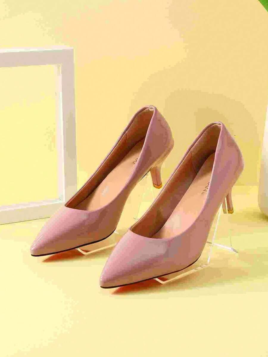 2pcs Acrylic Transparent Shoe Display Stand Organizer - Clear - View 1