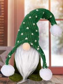 1 Pc Christmas Faceless Old Man Long Legs Doll, Christmas Gnome Doll Decoration, Home Doll Decoration, Christmas Party Favor Doll Decoration, Perfect For Holiday Decor, Home, Office, And Window Display, Festivals Decor, Room Decor, Home Decor, Offices Decor, Theme Party Decor, Christmas Decor Christmas Decorations