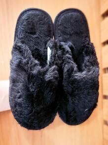 K-Two Plush Slippers For Bedrooms And Home - Comfortable Slippers - Confort Line - 黑色 - 查看 2