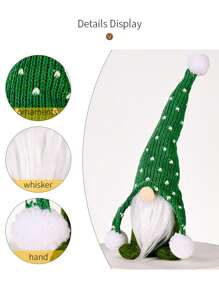 1 Pc Christmas Faceless Old Man Long Legs Doll, Christmas Gnome Doll Decoration, Home Doll Decoration, Christmas Party Favor Doll Decoration, Perfect For Holiday Decor, Home, Office, And Window Display, Festivals Decor, Room Decor, Home Decor, Offices Decor, Theme Party Decor, Christmas Decor Christmas Decorations