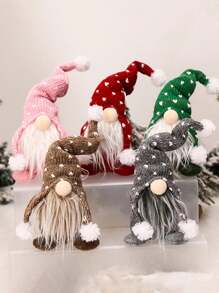 1 Pc Christmas Faceless Old Man Long Legs Doll, Christmas Gnome Doll Decoration, Home Doll Decoration, Christmas Party Favor Doll Decoration, Perfect For Holiday Decor, Home, Office, And Window Display, Festivals Decor, Room Decor, Home Decor, Offices Decor, Theme Party Decor, Christmas Decor Christmas Decorations