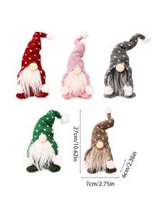 1 Pc Christmas Faceless Old Man Long Legs Doll, Christmas Gnome Doll Decoration, Home Doll Decoration, Christmas Party Favor Doll Decoration, Perfect For Holiday Decor, Home, Office, And Window Display, Festivals Decor, Room Decor, Home Decor, Offices Decor, Theme Party Decor, Christmas Decor Christmas Decorations