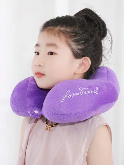 Travel Neck Pillow, Sleeping Schattige Shaped Headrest, Zachte Warm Multi Function Portable Kussen [Please Open Fluff The Be view 4