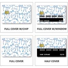 Credit Card Skin Stickers Credit Card Cover Wrap No Bubble Slim Credit Card Decals,Credit Card Stickers Waterproof Vinyl Protective Decal For Key, Transportation, Debit, Credit Card Back To School