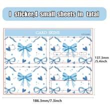 Credit Card Skin Stickers Credit Card Cover Wrap No Bubble Slim Credit Card Decals,Credit Card Stickers Waterproof Vinyl Protective Decal For Key, Transportation, Debit, Credit Card Back To School