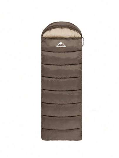 Naturehike Saco de dormir de algodón grueso para todas las estaciones, adecuado para adultos, se puede conectar, portátil para camping al aire libre, para una sola persona