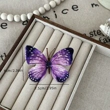 Artificial Butterflies Decoration For Garden, DIY Decorative Fake Butterflies, Handmade Lifelike Butterflies - Multicolor - View 2