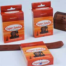 15pc A Box Of Tower Incense Sandalwood Incense, Home Tower Cone Incense Granules, Lavender Tower Incense Burner Aromatherapy, Toilet Deodorization And Odor Removal