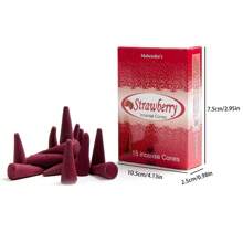 15pc A Box Of Tower Incense Sandalwood Incense, Home Tower Cone Incense Granules, Lavender Tower Incense Burner Aromatherapy, Toilet Deodorization And Odor Removal