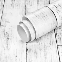 1 rol houtnerf contactpapier, zelfklevend, verwijderbaar PVC-behang, kant-en-klaar behang, geschikt voor keuken, slaapkamer, woonkamer, aanrechtblad, meubeldecoratie, huisdecoratie en meubelrenovatie.