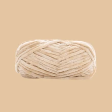 1pc/6pcs Chenille Yarn 6mm Thick Handmade DIY Crochet Velvet Chunky Wool Yarn For Knitting, Scarves, Hats, Plush Blankets - Multicolor - View 29