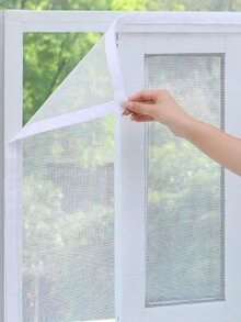 4 Pcs With Anti Fly Mosquito Insect Net Removable Anti-Insect Mosquito Net Window Screen Promotion - trắng - Xem 2