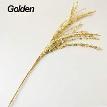 Decoración de chispas artificiales de lentejuelas, palitos decorativos de cuentas - ramas brillantes, jarrón pequeño, para festival, boda, fiesta - Multicolor - Ver 9