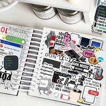 50pcs Programmer And Computer Application Style Waterproof Stickers, Graffiti And Vinyl Self-Adhesive Stickers With Children Certificate. Suitable For DIY On Suitcases, Water Bottles, Phones, Laptops, Skateboards, Luggage, Helmets And More.,Laptop Stickers,Stickers,Stickers For Laptop,Engineer Gift,Mobile Stickers,Self-Adhesive Graffiti Stickers - UU267 - View 7