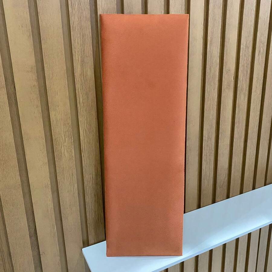 Upholstered Headboard 1 Module 60x20cm - Immediate Shipping - 亮橙色 - 查看 1