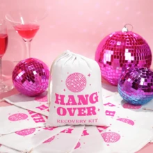 2PCS Bridesmaid Proposal Gifts Bridesmaid Hair Clips Candy Snack Bags Gift Bags Shower Gifts,Silk Satin Soft Hair Accessories Bridesmaid Wedding Favor Women, Gunny Bags - Multicolor - View 10