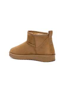 Winter Fashionable & Comfortable Versatile Plush Snow Boots - Camel - View 3