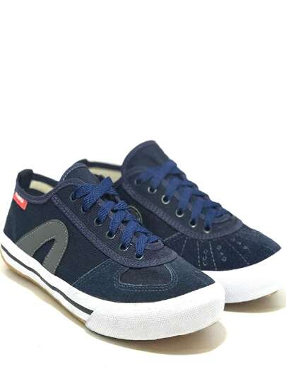 Tênis Futsal Vulcanizado Estilo Rainha Vôlei VL2500 Capoeira Unissex MARINHO CINZA