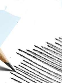 Creative Cartoon Mermaid HB Pencil, Student Stationery For Writing, Drawing, Sketching, Study, Campus, Gifts - Multicolor - View 4