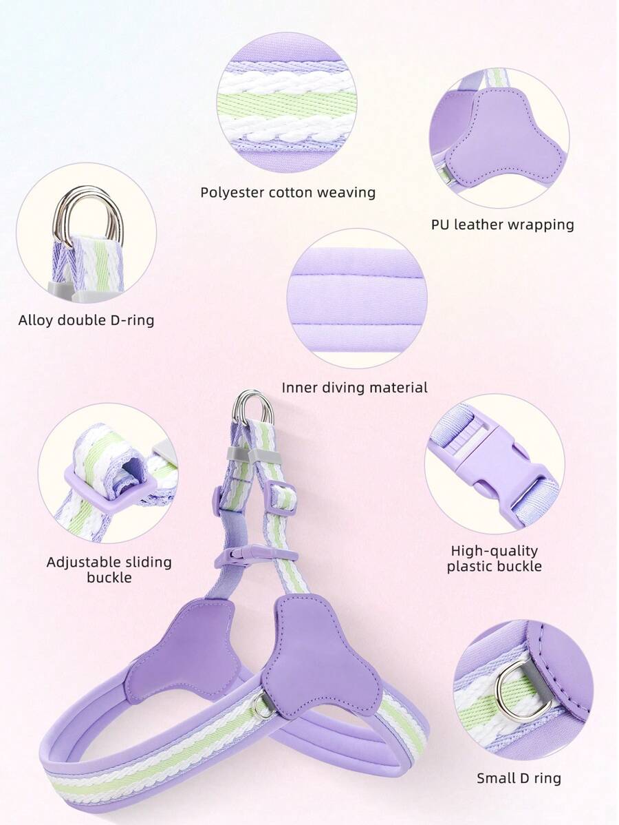 New YShaped AntiBurst Dog Chest Harness, Comfortable & Breathable, No