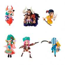 Set de 6 pcs One Piece Kaido, Killer, Bonny, Yamato, Okiku, Hiyori - Multicolor - Ver 1