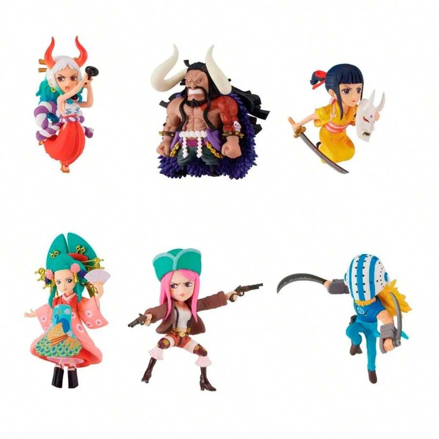 Set de 6 pcs One Piece Kaido, Killer, Bonny, Yamato, Okiku, Hiyori - Multicolor - Ver 1