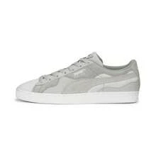 Zapatillas Puma Suede Camowave Earth - Gris pluma/gris claro frío/gris ahumado - Ver 1