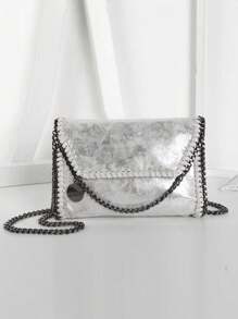 Túi xách nữ, da mềm, kiểu dáng thiết kế thời trang, quai xách phía trên, nhiều ngăn tiện dụng, túi tote nữ, dây đeo có thể tháo rời, túi đeo vai cỡ lớn, màu đen, quà tặng sinh nhật. - Bạc - Xem 4