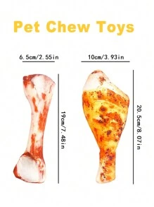 1 pieza/2 piezas/3 piezas Juguete para mascota con sonido, lindo juguete para masticar con forma de fruta para refrescarse en el verano