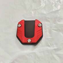 1 pieza Nuevo estilo Soporte de apoyo para pie de motocicleta universal, Almohadilla antideslizante de aleación de aluminio