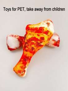 1 pieza/2 piezas/3 piezas Juguete para mascota con sonido, lindo juguete para masticar con forma de fruta para refrescarse en el verano