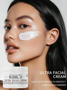 Kiehl's Ultra Facial Cream - 24-Hour Daily Lightweight Hydrating Formula - With 4.5% Squalane And 0.5% Glacial Glycoprotein, 0.5 Fl Oz/14mL Mini (Random New Or Old Version) - 0.5 FL.OZ./14ML - View 10