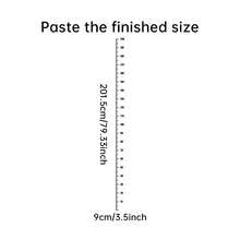 Simple Black Height Sticker For Children, Kid's Height Ruler Background,Kindergarten Wall Sticker - Black - View 8