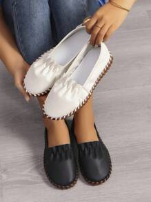 Women's New Comfortable Slip-On Soft Sole Casual Loafer Flats For Summer