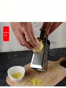 1个多功能不锈钢蔬果削皮器，适用于胡萝卜、黄瓜、土豆、大蒜等。 - 彩色 - 查看 6