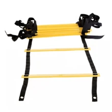 Agility Ladder Functional Training 7 Steps Training Gym Football Futsal - Màu vàng - Xem 3