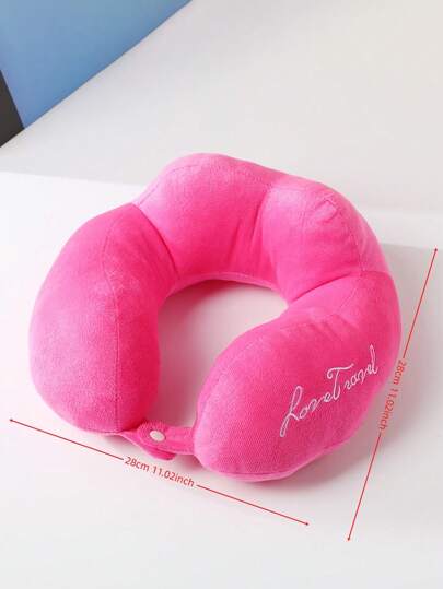 Travel Neck Pillow, Sleep Schattige Shaped Head Zachte Warm Multi Functional Portable Kussen [Please Fluff Knead The After Receiving It Be view 2